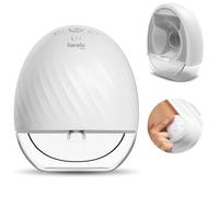 LIONELO Fidi Free Hands-Free Electric Breast Pump, 2 Operating Modes, Massage Function, 5 Adjustable Power Levels, 3 Silicone Sizes, 150 ml Capacity, Energy Saving, Quiet Operation, Timer
