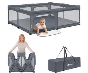 LIONELO Florence XL Foldable Baby Playpen 180 x 200 cm
