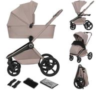LIONELO Freya 2-in-1 Pushchair and Carrycot from Birth to 22 kg