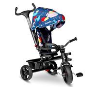 LIONELO Haari 2-in-1 Tricycle and Pushchair for Children 1-5 Years