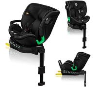 LIONELO Harmony i-Size Car Seat 40-150 cm with 360° Swivel | 0-12 years, 0-36 kg, ISOFIX Installation, Side Impact Protection, Bamboo Fabric