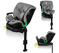 LIONELO Harmony i-Size Car Seat 40-150 cm with 360° Swivel | 0-12 years, 0-36 kg, ISOFIX Installation, Side Impact Protection, Bamboo Fabric