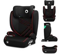 Lionelo Hugo i-Size Child Car Seat with ISOFIX & Belt Mount for Kids Group 2-3(100-150cm) Latest R129 Standard, 8 Level Headrest, Memory Foam, Armrests, Advanced Side Protection, Washable upholstry