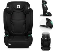 Lionelo IGO i-Size Child Car Seat for kids 100-150cm with ISOFIX & Belt easy installation Latest R129 standard 11-Level adjustable headrest Reclinable Memory foam Side protection Armrests (IGO, Black)