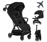 LIONELO Julie Air Pushchair Cane up to 22 kg from 6 m to 4 Years for Airplanes with 360° Swivel Wheels, Suspension Folding with one Hand, backrest Adjustment Canopy, UPF50+, Lightweight