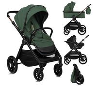 LIONELO Layla 3-in-1 Travel System Pushchair from Birth to 22 kg