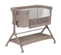 LIONELO Leonie Plus 3-in-1 Bedside Cot and Rocking Bassinet
