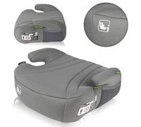 Lionelo Luuk FIX I-Size Booster Car Seat for Kids 22-36kg/125-150cm with Latest i-Size Standard & Universal Fit with Seat Belt, Child Safety with Breathable & Washable Cover, Adaptive Foam, Armrests