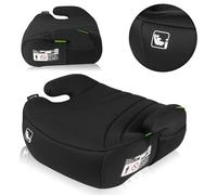 LIONELO Luuk i-Size Booster Car Seat 125-150 cm | Seat Belt Installation, Washable Cover, Breathable Fabric, Adaptive Foam, Armrests
