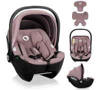 Lionelo Moxie i-Size Car Seat 40-87 cm - Infant Carrier Group 0+ Lightweight (4.3 kg) Rear-Facing with Bamboo Fabric, Memory-Foam, Adjustable Headrest & Side-Impact Protection, i-Size R129 Compliant