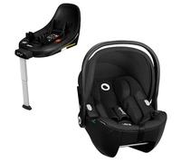 Lionelo Moxie i-Size Infant Car Seat 40-87 cm with 360° ISOFIX Base - Lightweight Baby Carrier, Side Impact Protection, Memory Foam, Adjustable Headrest, Dri-Insert, Stroller Travel System Compatible