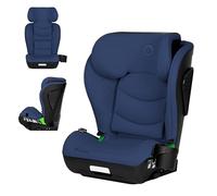 LIONELO Child Car Seat Neal I-Size from 3 to 12 Years (Group 2/3,100 to 150 cm) ISOFIX or Car Safety Belt Installation, Adjustable Headrest, Side Impact Protection, Armrests, R129 (Blue Navy)