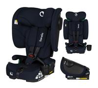 LIONELO Nelly I-Size Foldable Car Seat with ISOFIX for Children Approx. 76-150cm, Forward & Backward Facing TT Strap Side Protection, Adjustable Headrest & Backrest (Blue Navy, 50 x 45 x 58 cm)
