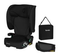 LIONELO Orin i-Size High-Back Booster Seat 100-150 cm with ISOFIX | Foldable and Lightweight, Adjustable Headrest and Recline, Carry Bag, Cup Holder and Installation Indicators