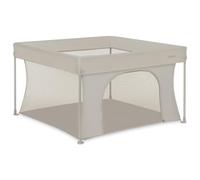 Lionelo PACO Baby Playpen 0-48 Months, Compact 111 x 111 cm, Easy Fold Lightweight for Small Spaces, Mesh Sides, Zip Side Entrance, Carry Bag, Indoor Outdoor, Up to 15 kg