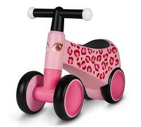 LIONELO SAMMY Balance Bike for 1 to 3 Years, Toddler Walker with 4 Wheels Up to 25 kg, Non-slip Handles with Lights, 3 Design Choices, Ergonomic Saddle, Suitable for Both Girls and Boys, Great Gift