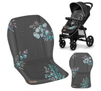 Lionelo Seatliner Universal Pushchair Mattress, Waterproof Material on Both Sides Fits Most Strollers and Pushchairs with Soft Insert