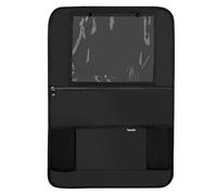 lionelo SEATORGANIZER Universal Child Seat Organiser, Waterproof Backrest Protector, 13 Inch Tablet Organiser, 5 Pockets, Quick Installation, Black