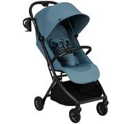 Lionelo SIA Lightweight Stroller 6 Months up to 22 kg - 4 Years Old City Compact Pushchair with CabinFly Size Fold, Lie Flat Recline, Front Suspension, XXL UPF 50+ Canopy 5 Point Harness, Cup Holder