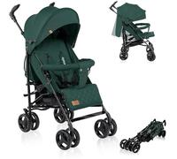LIONELO Stroller IRMA Lightweight & Foldable Pram for Baby up to 3 Years Old, Lie-Flat Function, 5-Point Harness, Large 6-inch Wheels, Mosquito Net, Large Basket and Hood, Rotating Handles, Pushchair