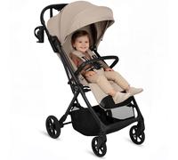 Lionelo TANSI Pushchair from Birth up to 4 Years / 22 kg Lightweight Compact Stroller with One-Hand Auto-Fold, GravelTech Suspension Wheels, Reclining Seat to Lying Position, Breathable, Mosquito net