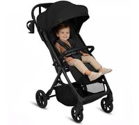 Lionelo TANSI Pushchair from Birth up to 4 Years / 22 kg Lightweight Compact Stroller with One-Hand Auto-Fold, GravelTech Suspension Wheels, Reclining Seat to Lying Position, Breathable, Mosquito net