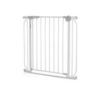 Lionelo Truus Slim LED, Two-Way Opening Baby Safety Gate with Integrated LED Light, Drill-Free Easy Installation, Anti-Trip Design, Adjustable Width 75-105 cm, Night-Time Visibility with Smart LED