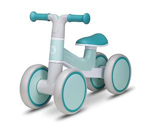 LIONELO Villy 4-Wheel Balance Bike for Toddlers 1-3 Years | Up to 30 kg, Lightweight Stable Design, Non-Slip Handles and Comfortable Seat