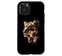 Lioness Cubs Lion family Wildlife art Big cats Case for iPhone 11 Pro