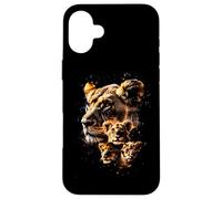 Lioness Cubs Lion family Wildlife art Big cats Case for iPhone 16 Plus