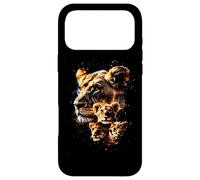 Lioness Cubs Lion family Wildlife art Big cats Case for iPhone 17 Pro Max