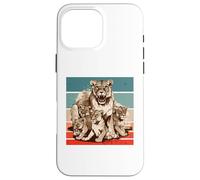Lioness cubs maternal strength protective roar family unity Case for iPhone 16 Pro Max