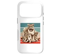 Lioness cubs maternal strength protective roar family unity Case for iPhone 17 Pro