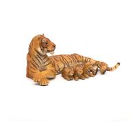 Lioness Lying With Cubs Figurine