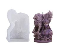 Lioness Wing Masked Woman Silicone for Soap and Chocolate Craft Artistic Set