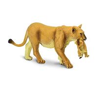 Lioness with cub