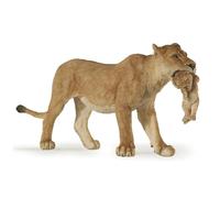 Lioness With Cub Figurine