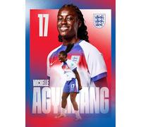 Lionesses Agyemang 25/26 Action Poster Unframed A2