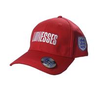 Lionesses Baseball Cap England FA Red One Size