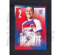 Lionesses Bronze 25/26 Action Poster Framed A2