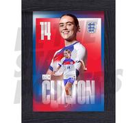 Lionesses Clinton 25/26 Action Poster Framed A2