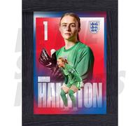 Lionesses Hampton 25/26 Action Poster Framed A2