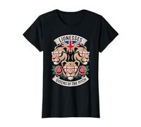 Lionesses Queens of The Pitch English Womans foorball T-Shirt