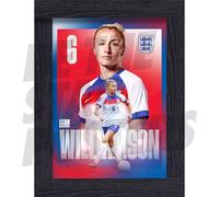 Lionesses Williamson 25/26 Action Poster Framed A2
