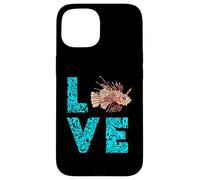 Lionfish Love Funny Lion Fish Lover Sea Rock Diver Fishing Case for iPhone 15