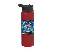 Lionfish Snow Globe Lionfish Stainless Steel Insulated Water Bottle