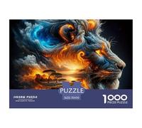 LionFormidable 1000-Piece Jigsaw Puzzles for Adults Fierce Lion An Odyssey of Impossible, Hard, And Difficult Challenging Puzzle Educational Games - The Ultimate Gift for Dedicated Adult And Teen Puzz