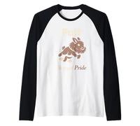 Lionhead Rabbit Enthusiast Fluffy Breed Bunny Lover Gift Raglan Baseball Tee