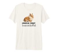Lionhead Rabbit Too Cute to Be This Difficult Funny Pet Premium T-Shirt