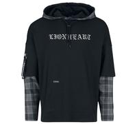 Lionheart EMP Signature Collection - Oversize Long-sleeve Shirt black grey L